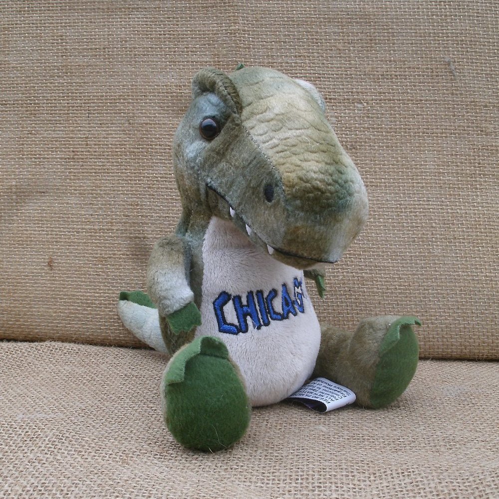 Plush T-Rex Toy Chicago Field Museum Souvenir